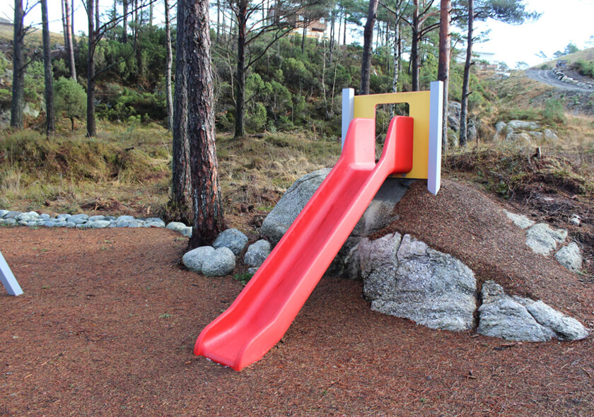 Sklie og rutsjebane for terreng