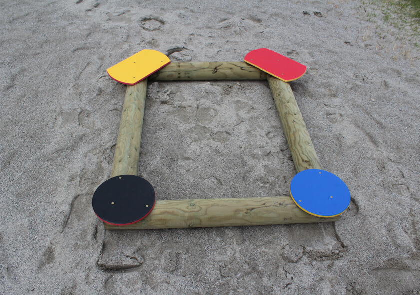 Hjørnesetter for sandkasse