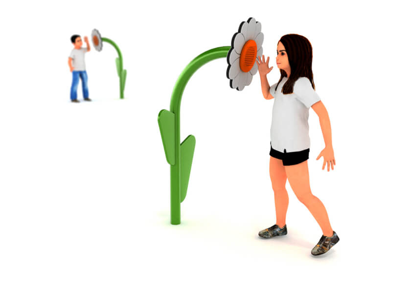 Blomsterformet talerør