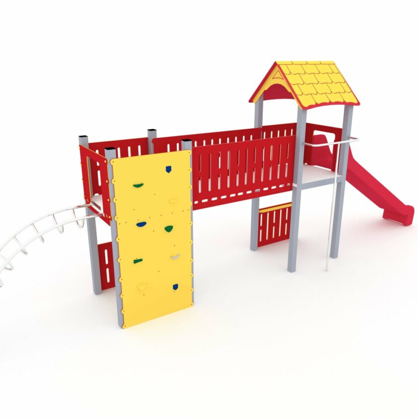 Kombinasjonsapparat for lekeplass