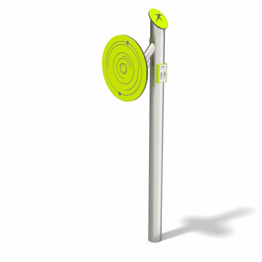 Rotasjonshjul treningsapparat