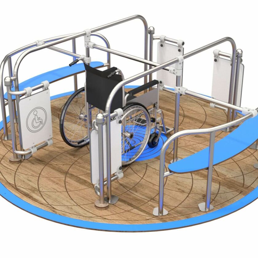 Karusell for rullestol