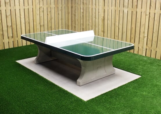 Bordtennisbord betong grønn