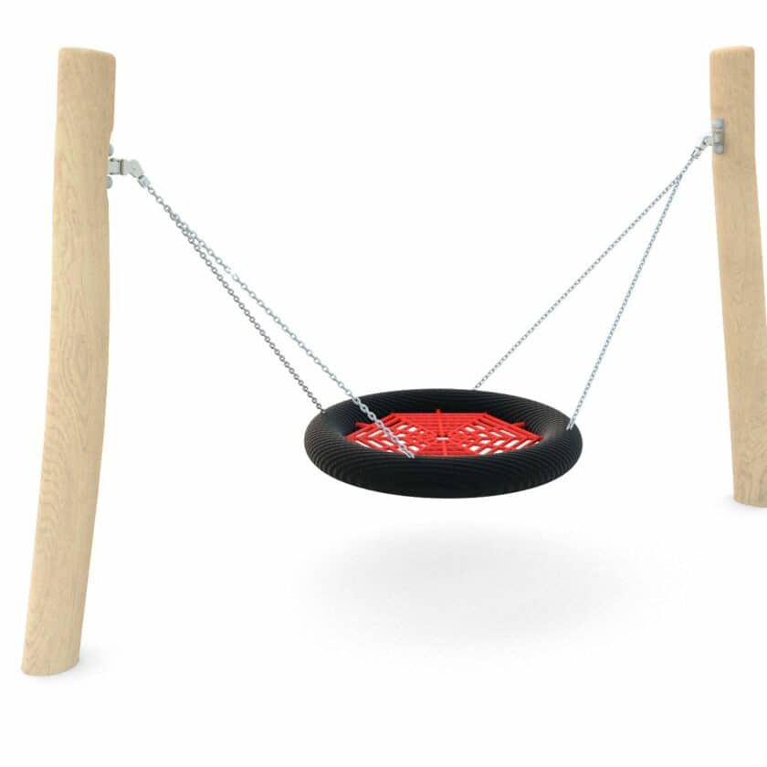 Huskestativ med fuglerede