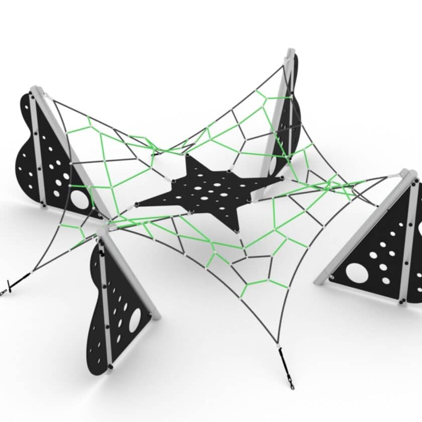 Svevende trampoline og klatrenett Art: 9504 Levitator 4